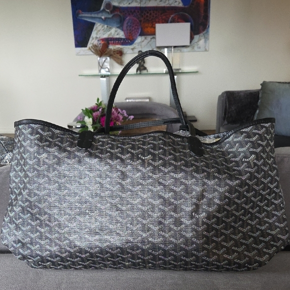 Black and Brown Fashion Tote Bag - Picture 4 of 13